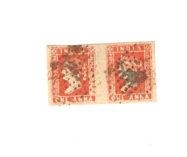 02-product-2-pic-1 India 1854 One Anna Red Used Pair on Piece